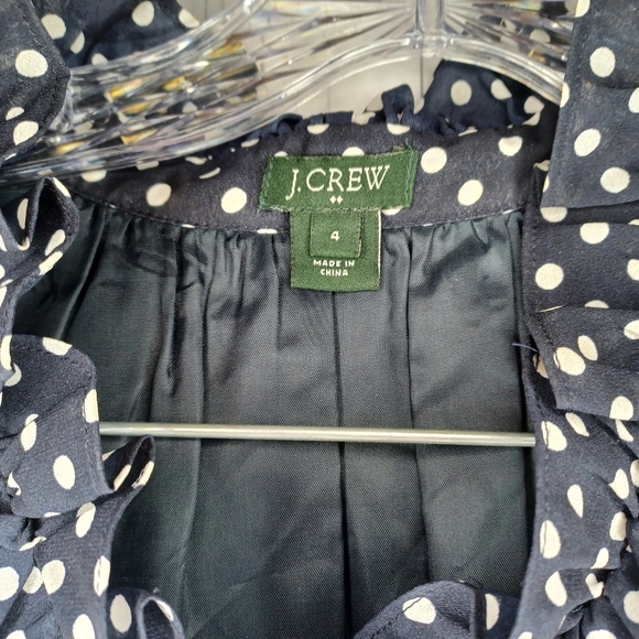 J.Crew Polka Dot Sleeveless Top - Picture 2 of 11